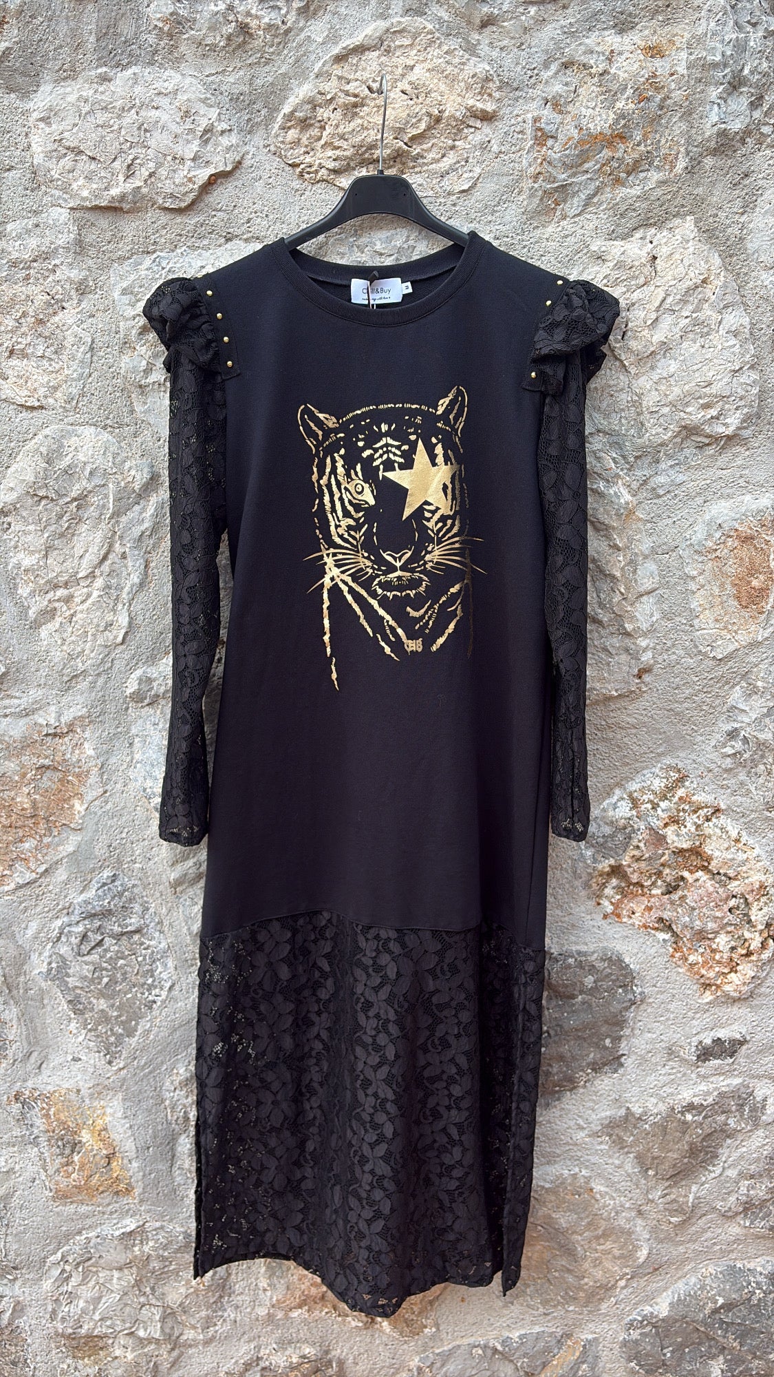 VESTIDO ENCAJE TIGRE CHILL BUY