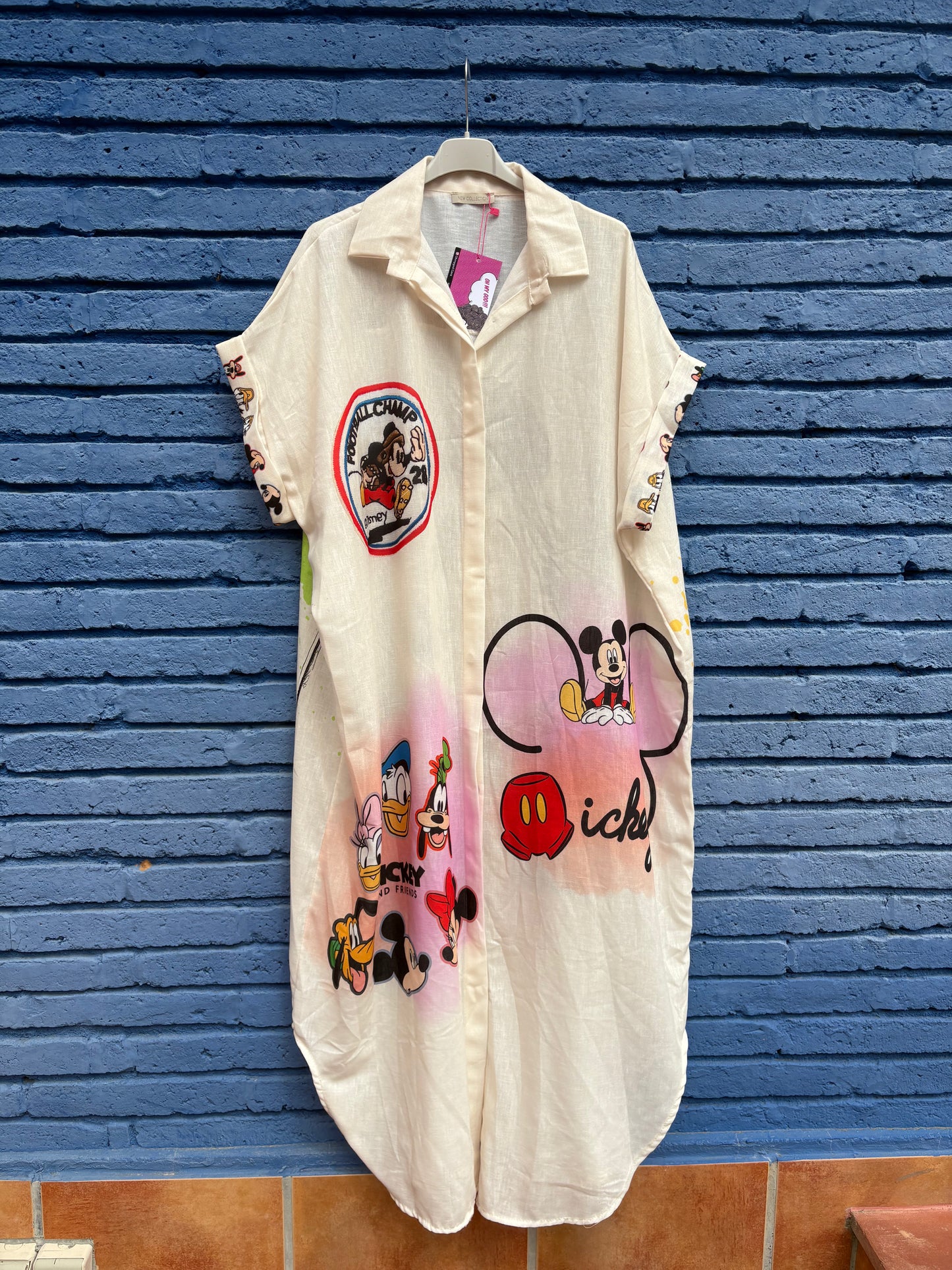 CAMISA VESTIDO DE MICKEY MOUSE