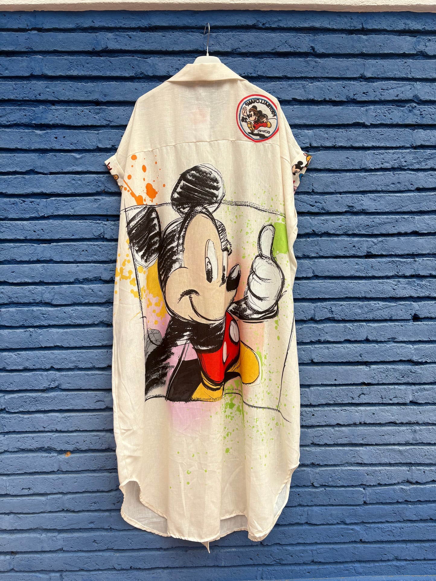 CAMISA VESTIDO DE MICKEY MOUSE