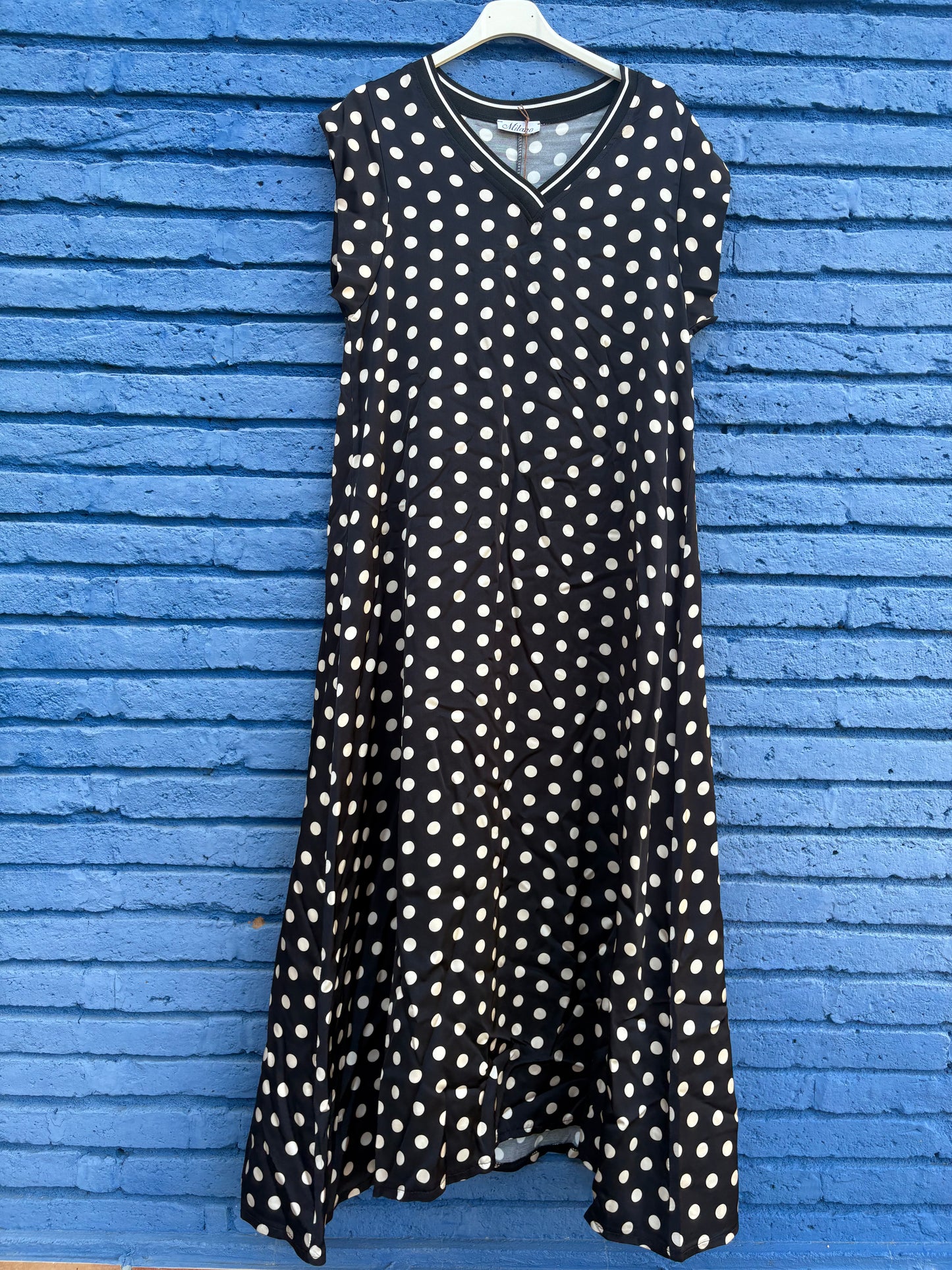 VESTIDO DE TOPOS