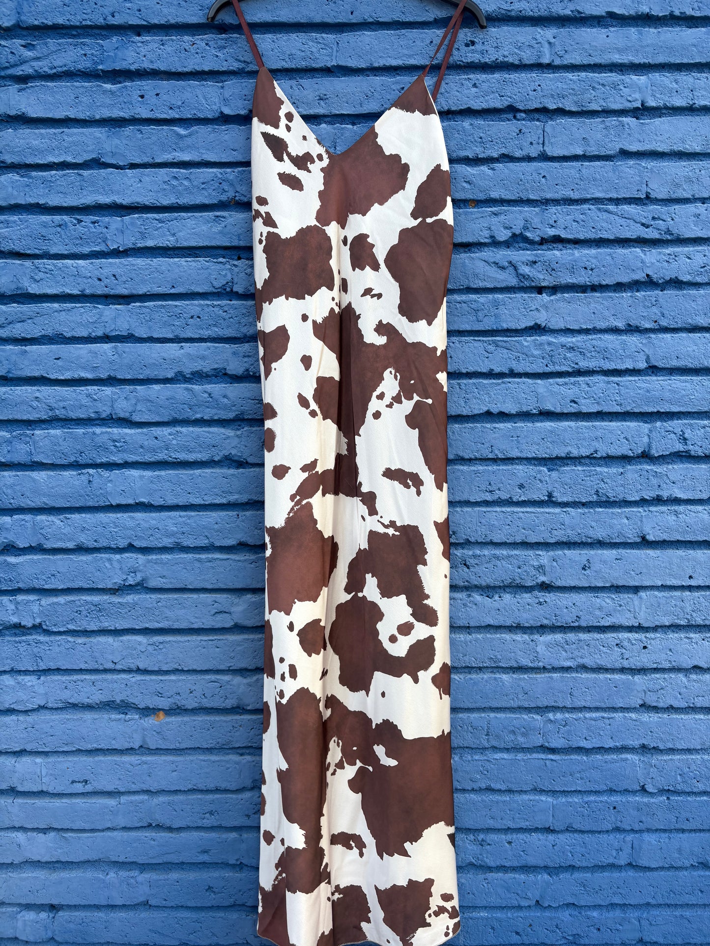 VESTIDO CON ESTAMPADO DE VACA