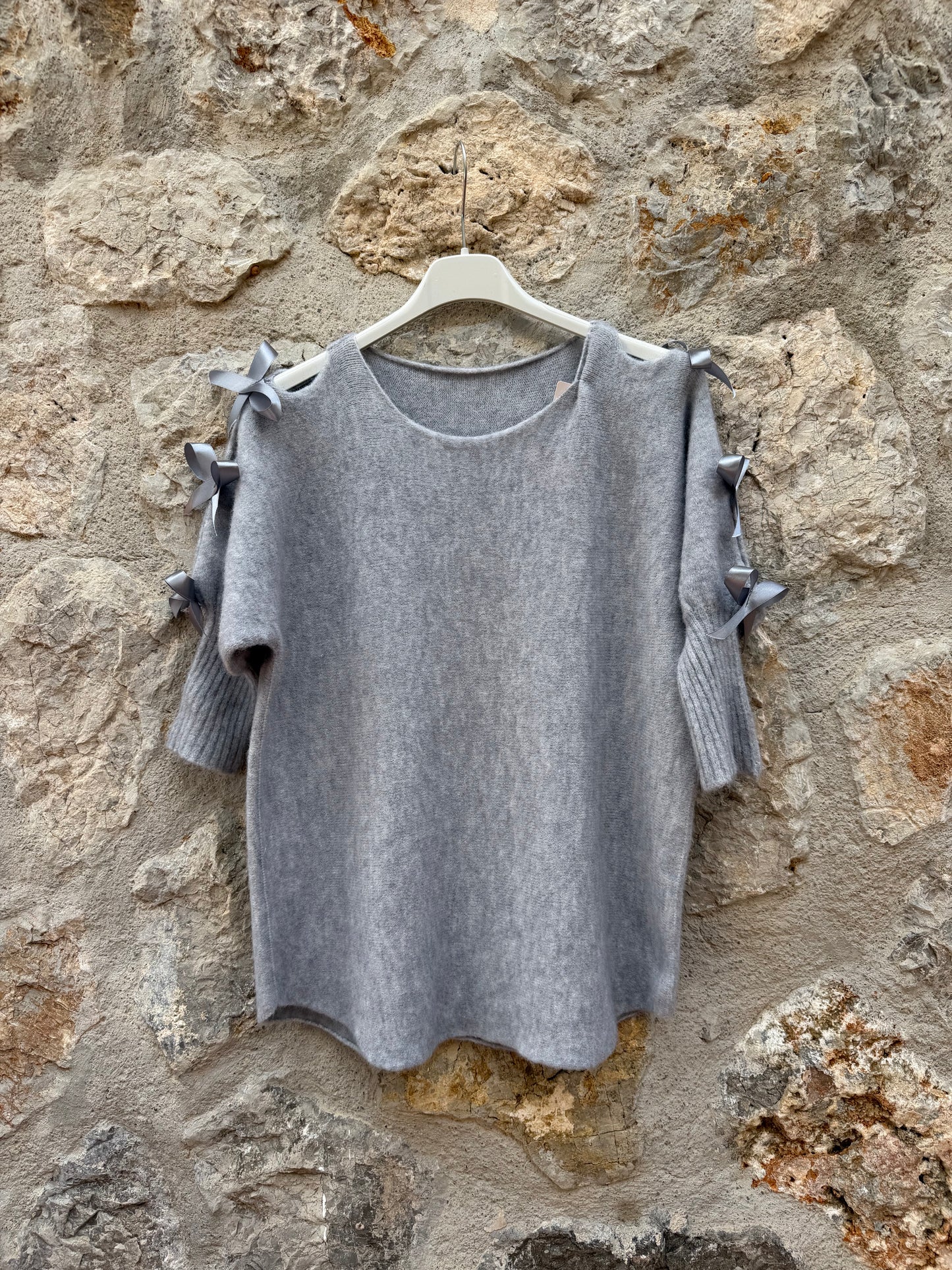 JERSEY DE LAZOS GRIS