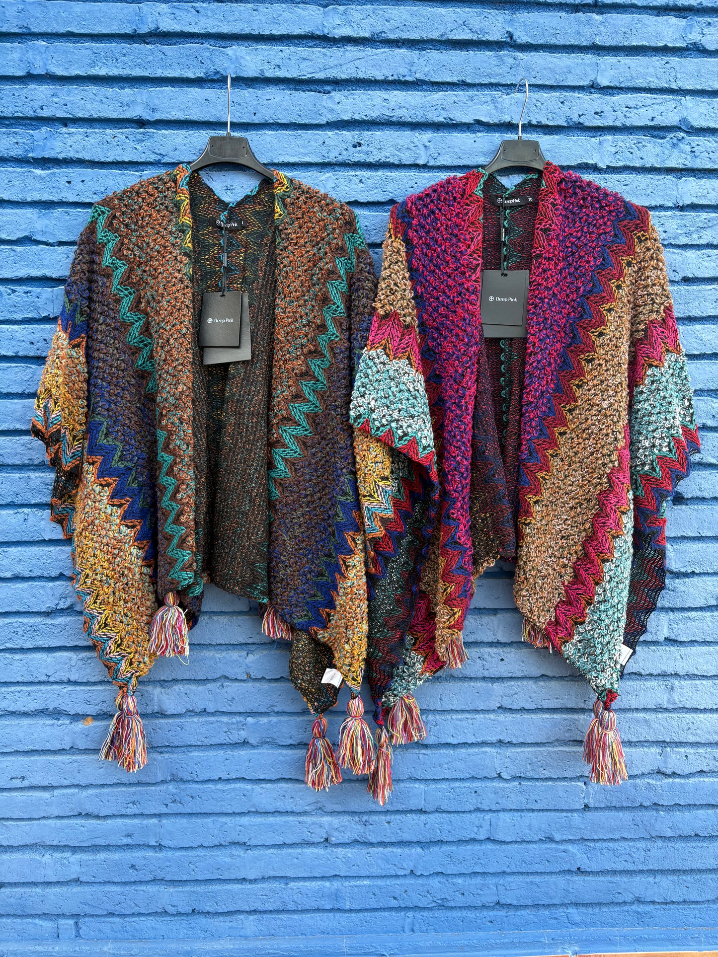 PONCHO MULTICOLOR