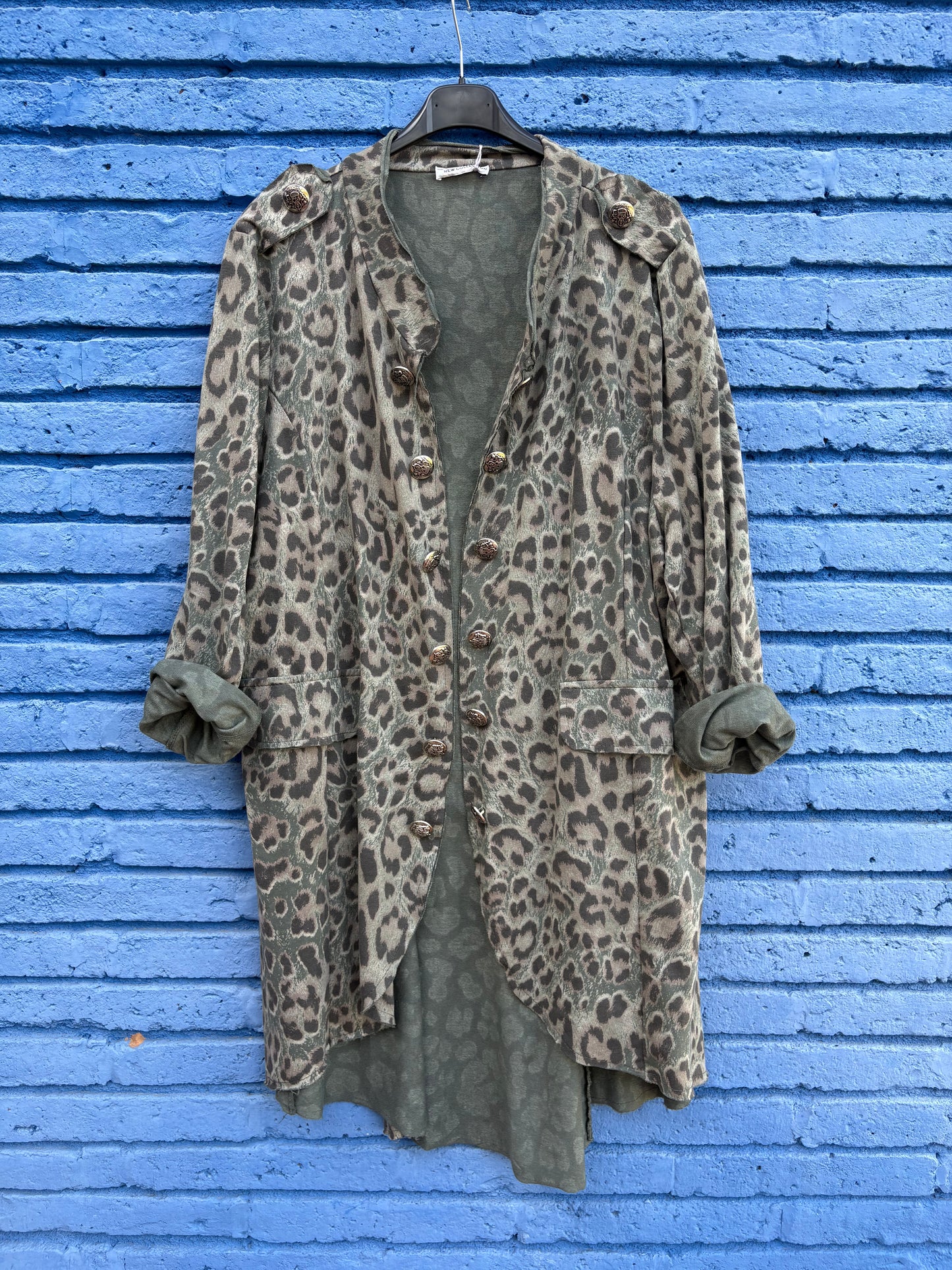 CASACA ESTAMPADO MILITAR
