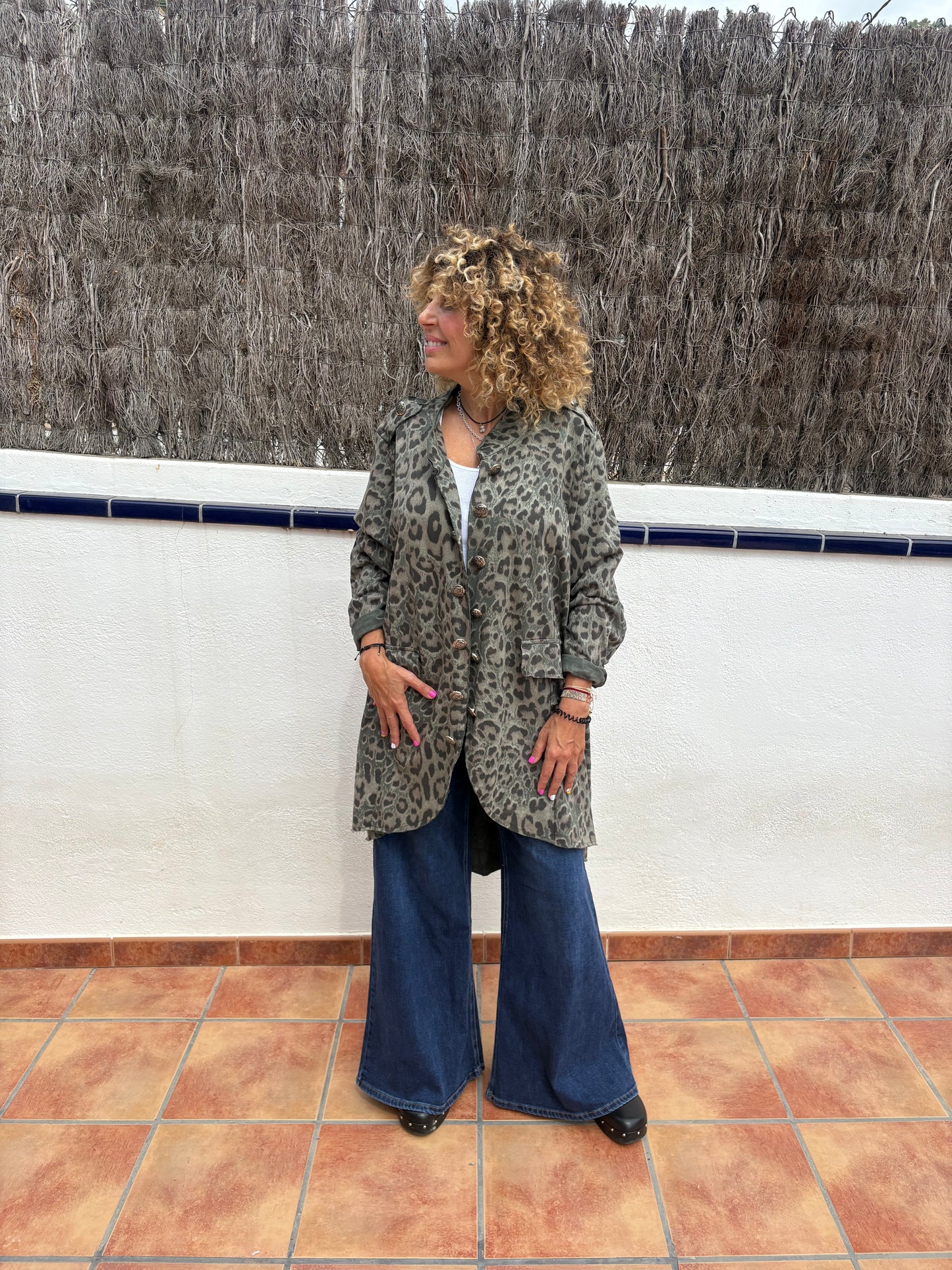 CASACA ESTAMPADO MILITAR