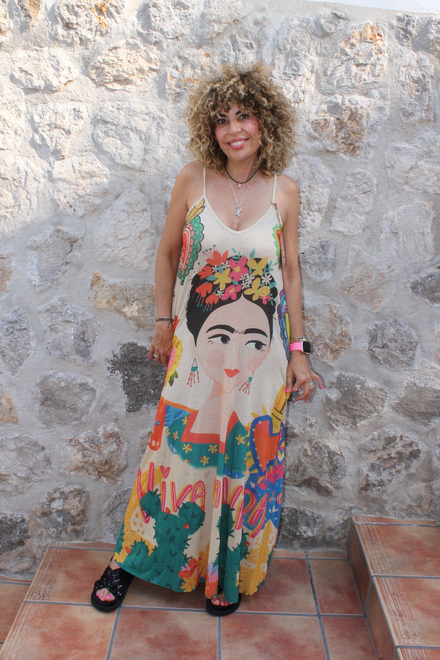 VESTIDO FRIDA TIRANTES