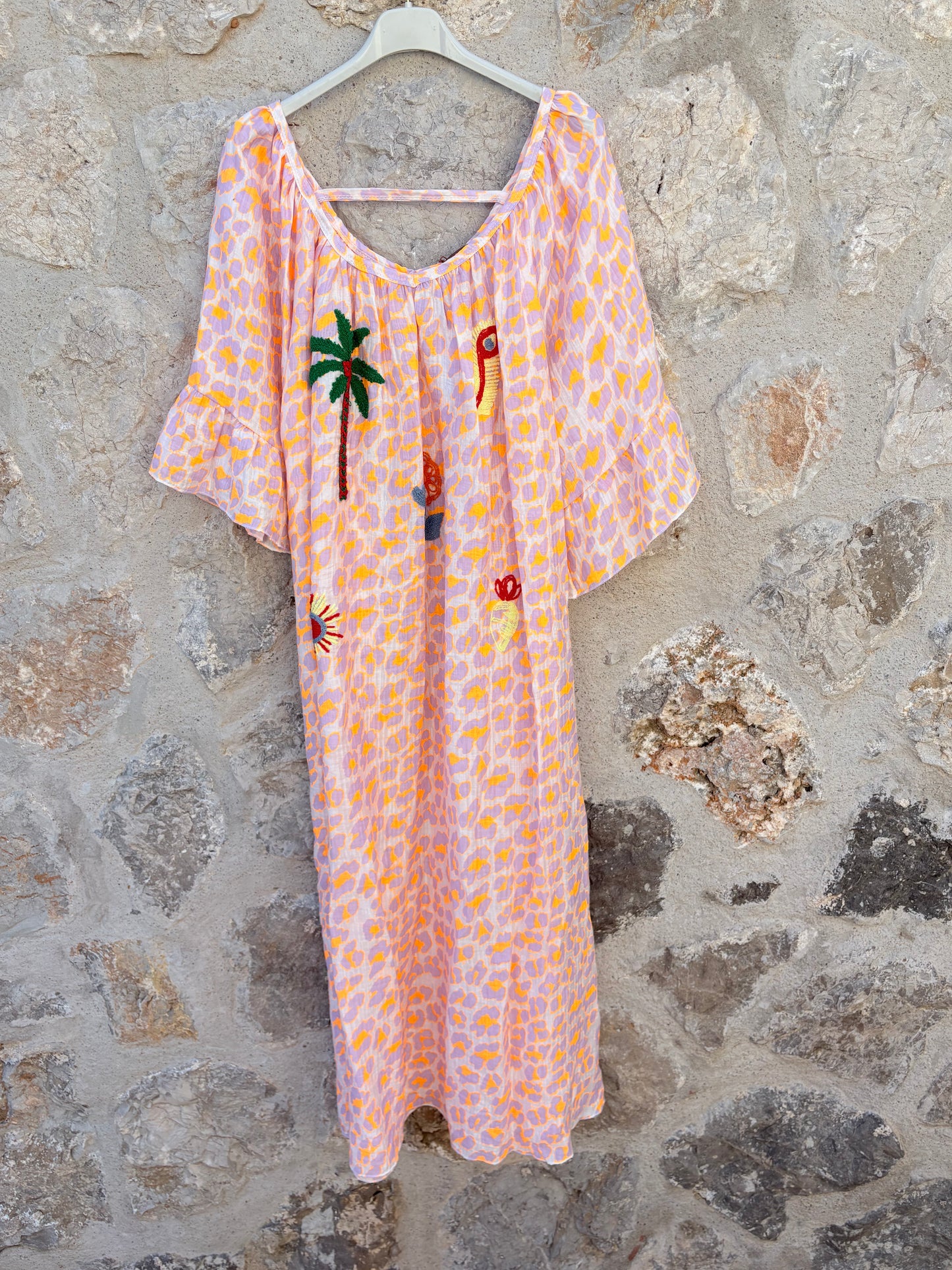 TÚNICA PLAYERA CON ESTAMPADOS