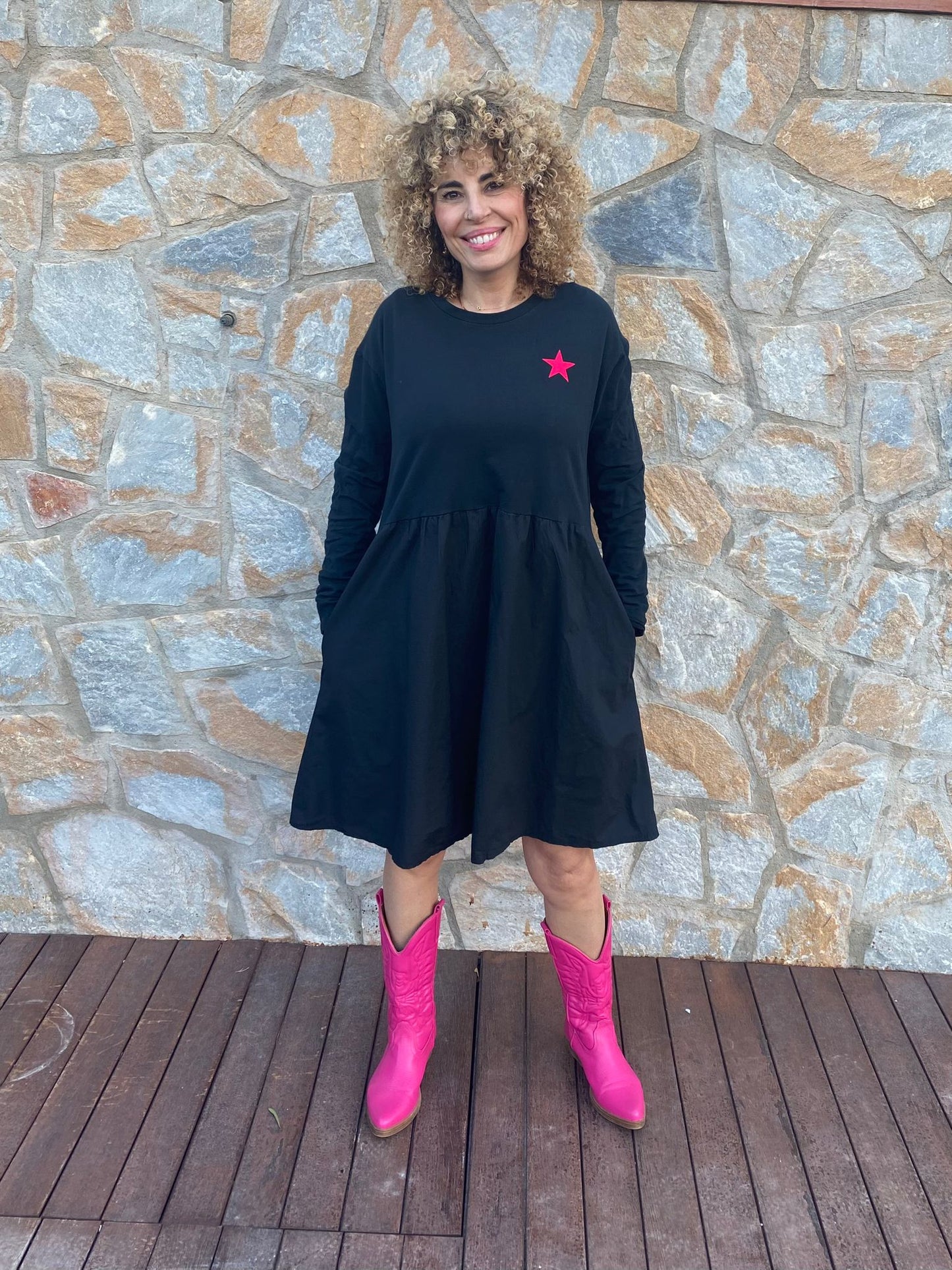 VESTIDO MIDI STAR