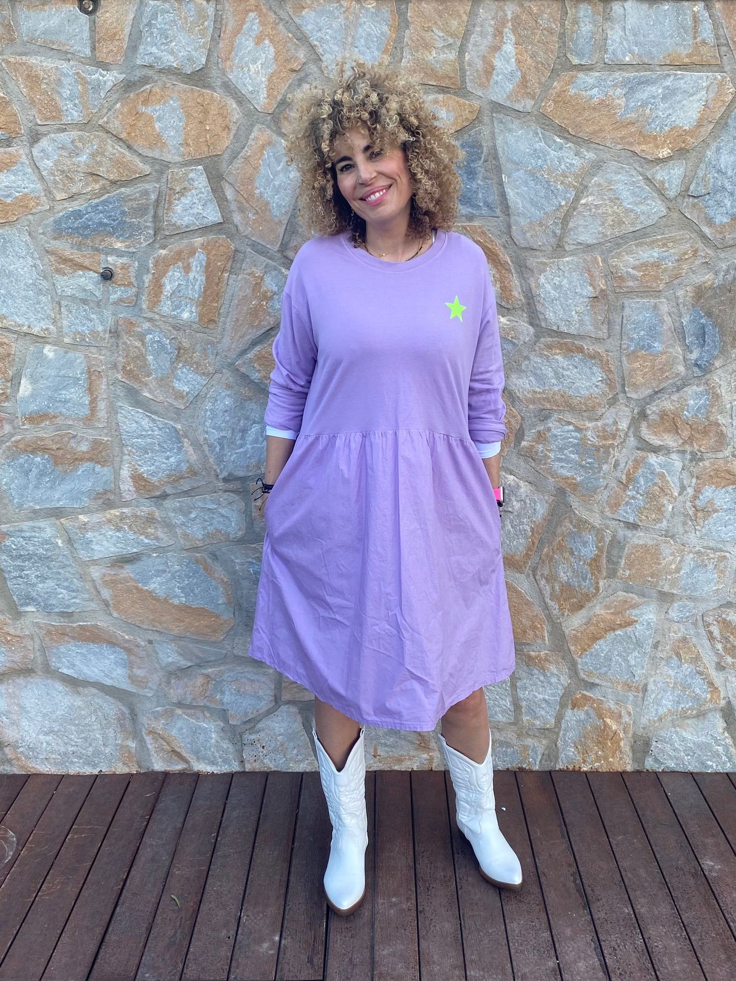 VESTIDO MIDI STAR