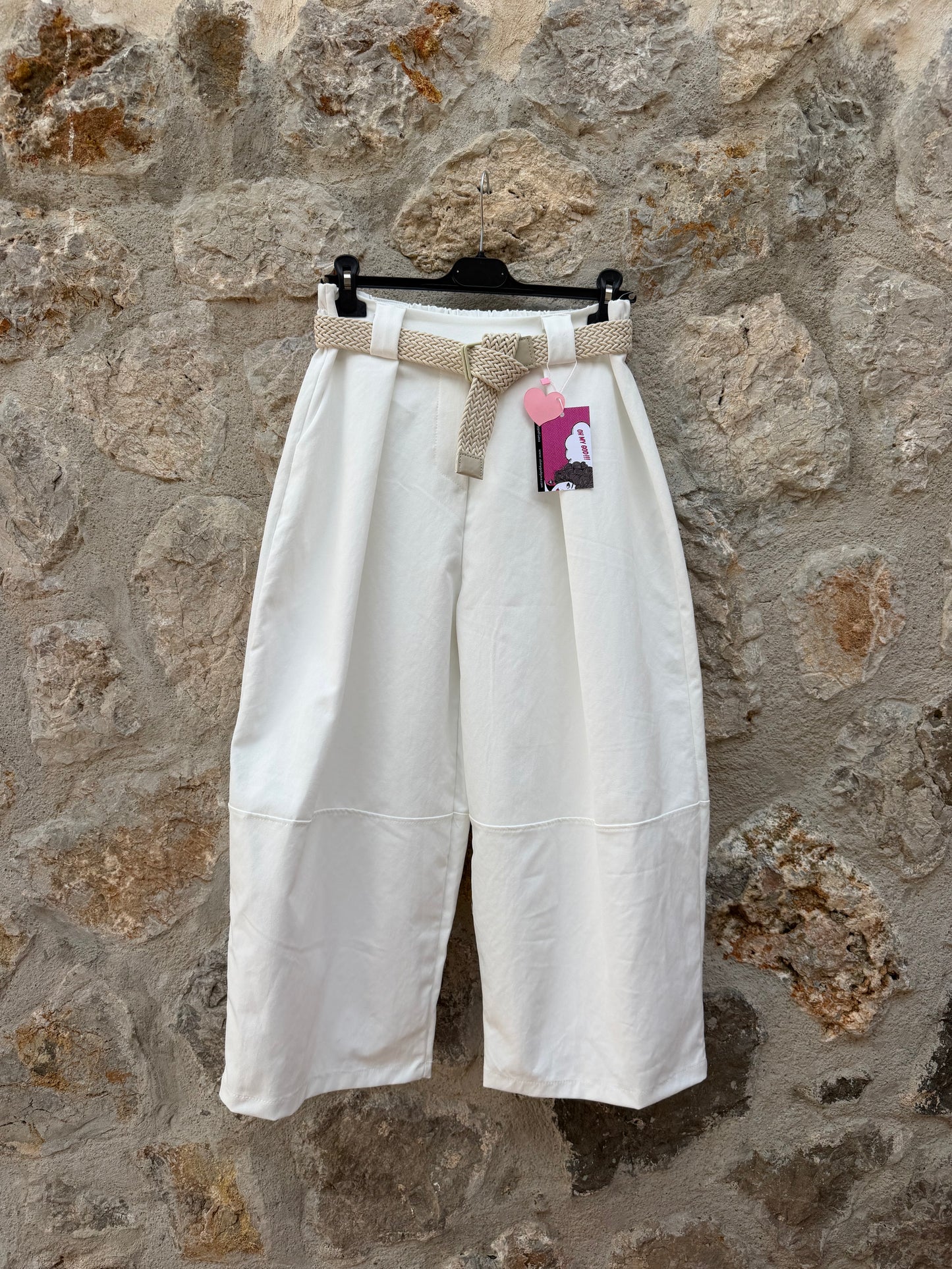 PANTALÓN BALLOON BLANCO