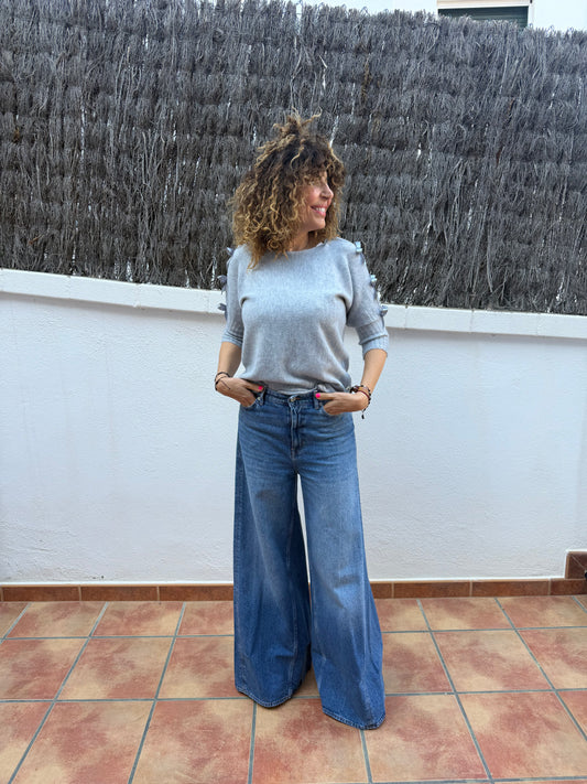 JERSEY DE LAZOS GRIS