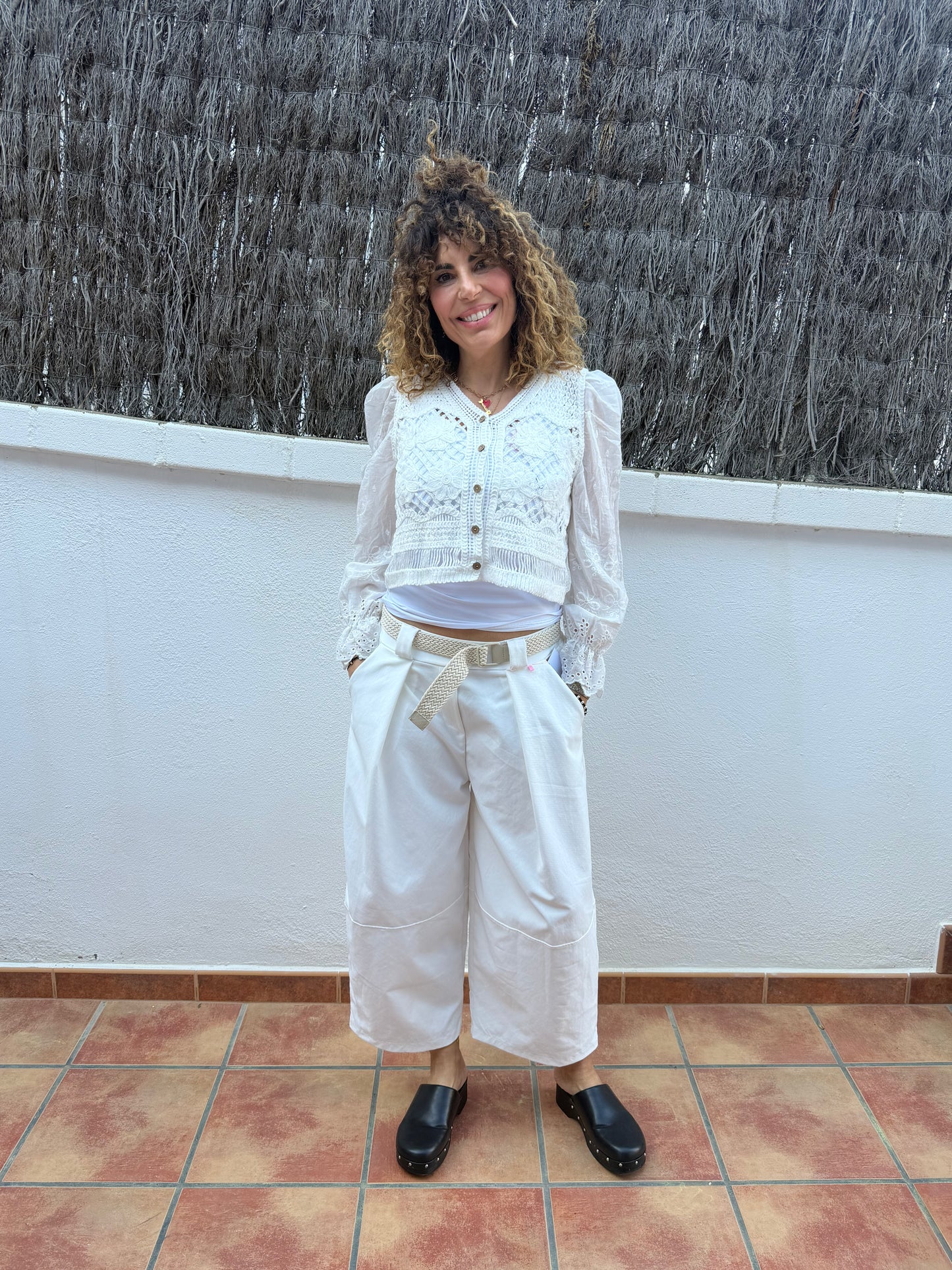 PANTALÓN BALLOON BLANCO