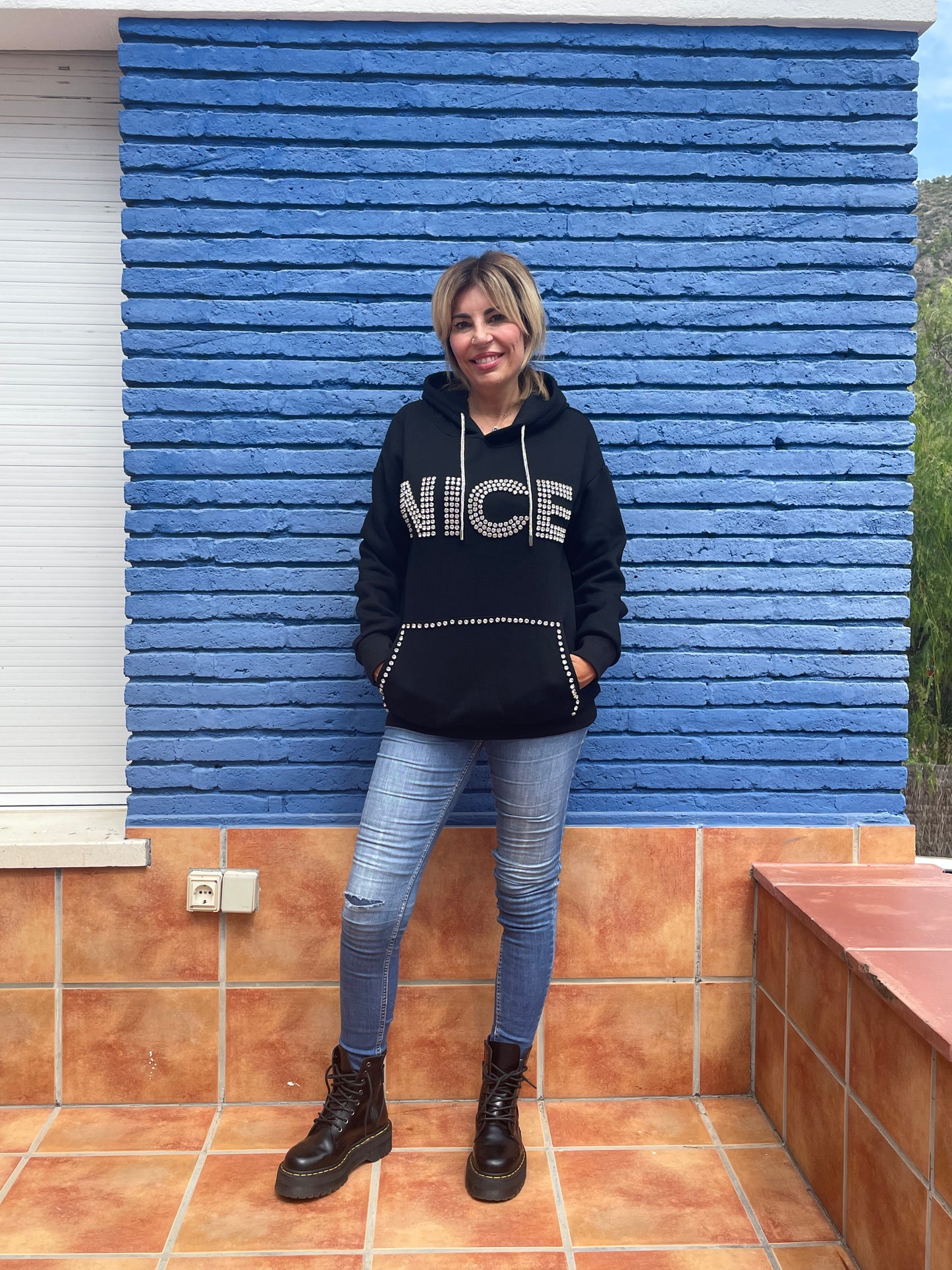 SUDADERA NICE BRILLANTES