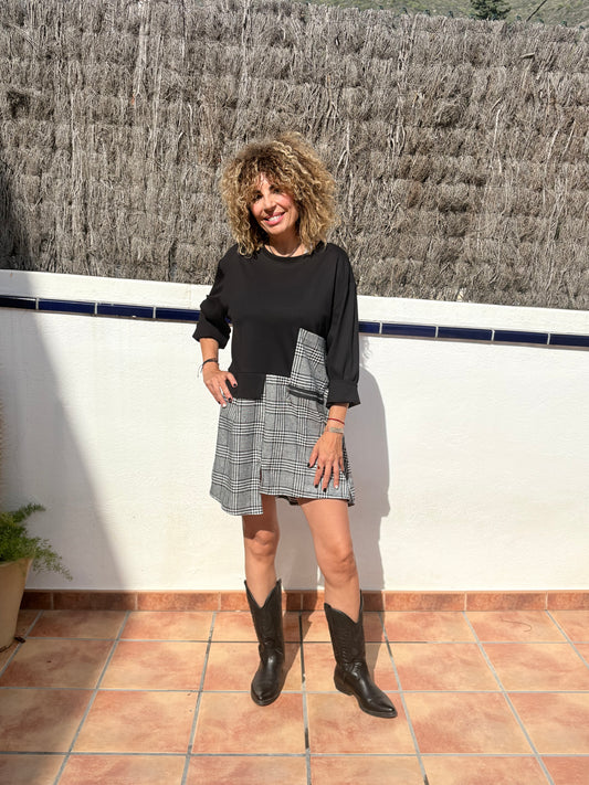 VESTIDO CUADRO VICHY