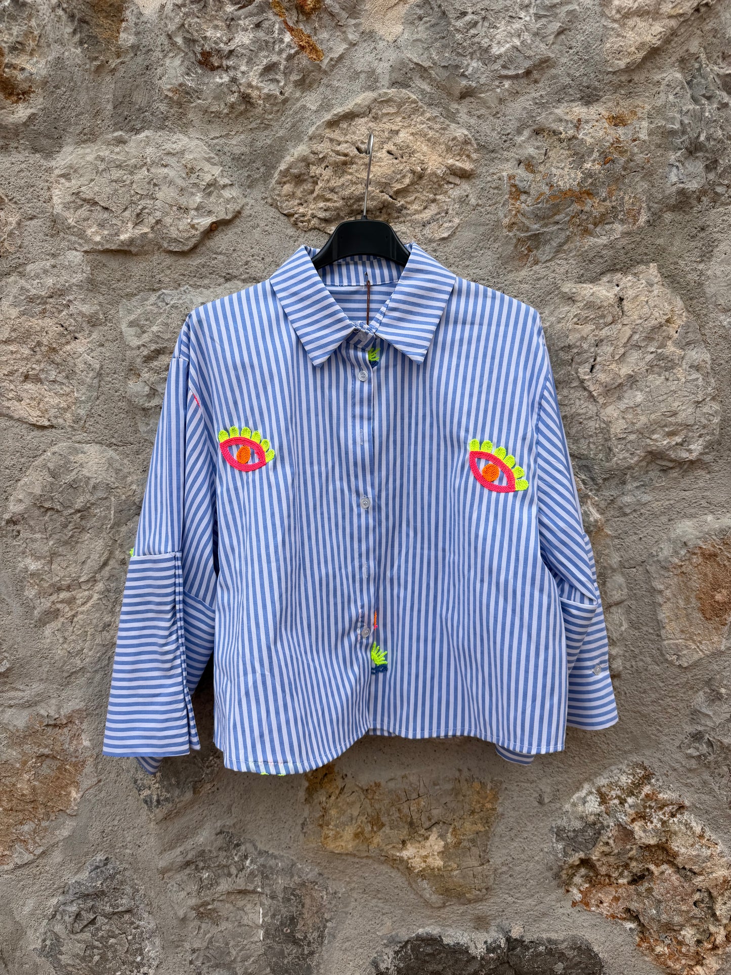CAMISA PARCHES FLUOR