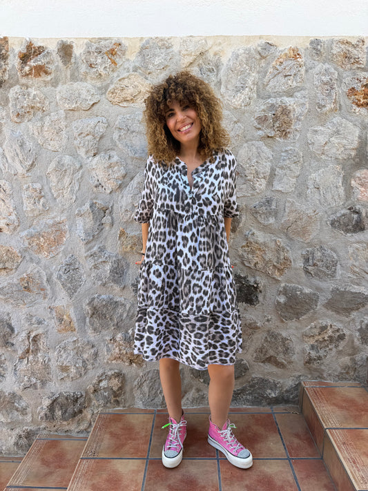 VESTIDO LEOPARDO
