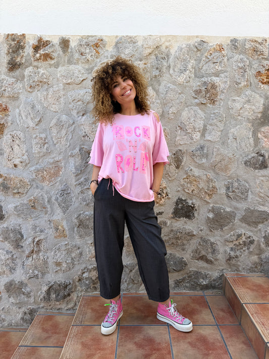 CAMISETA ROCK AND ROLL