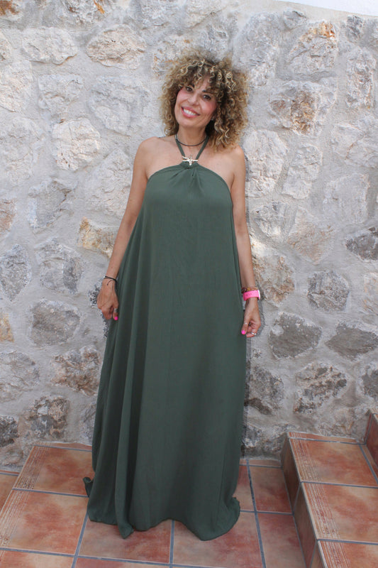 VESTIDO ESTRELLA DORADA
