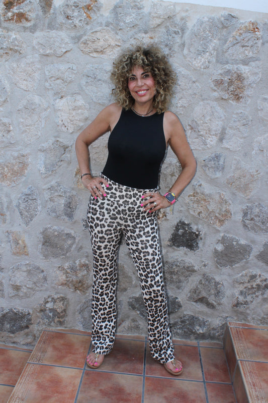 PANTALÓN ANIMAL PRINT LEOPARDO