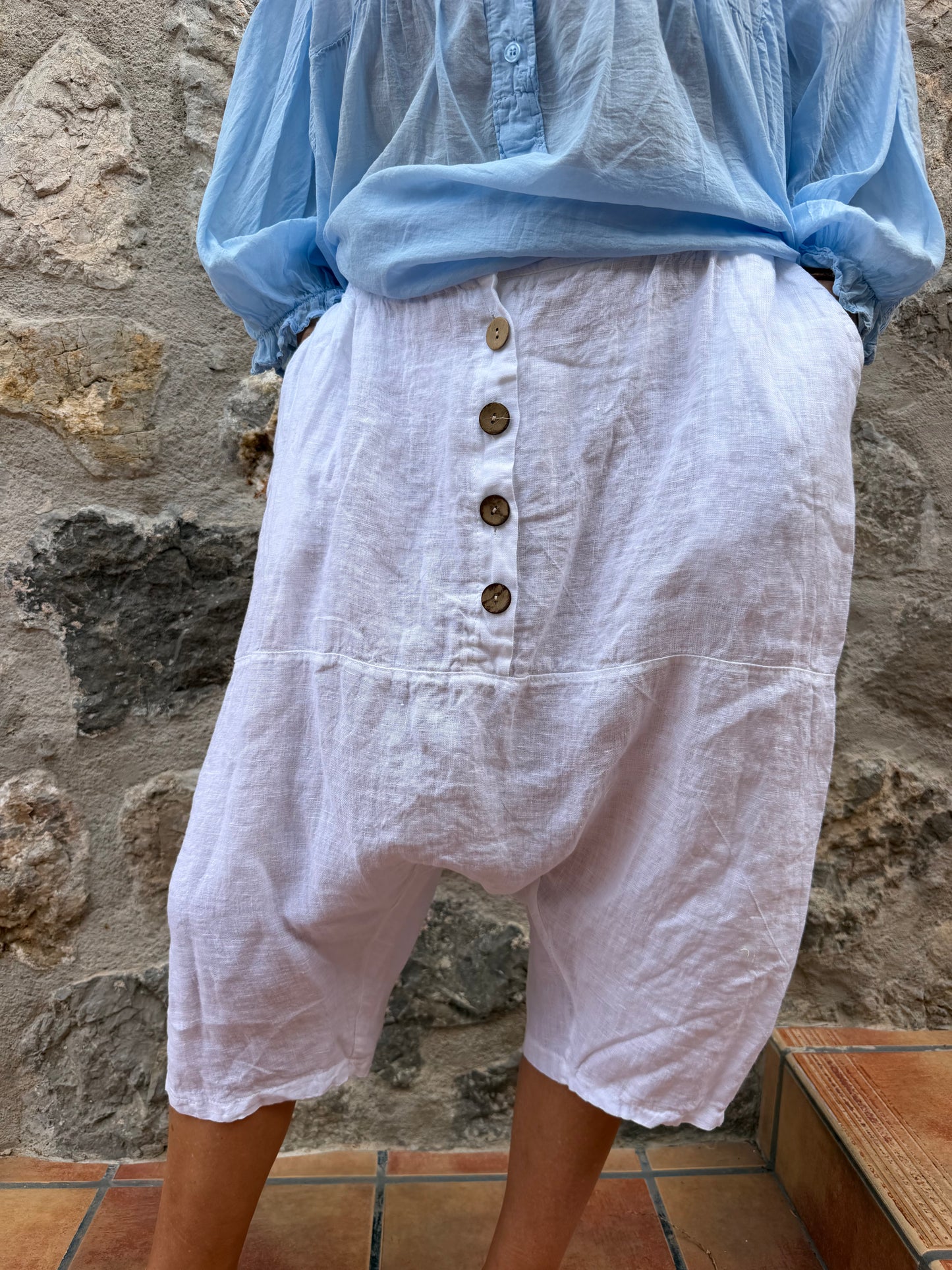 PANTALÓN HIP-HOP BLANCOS