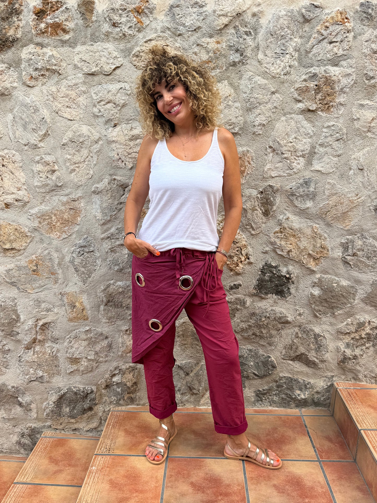 PANTALÓN PAÑUELO AROS