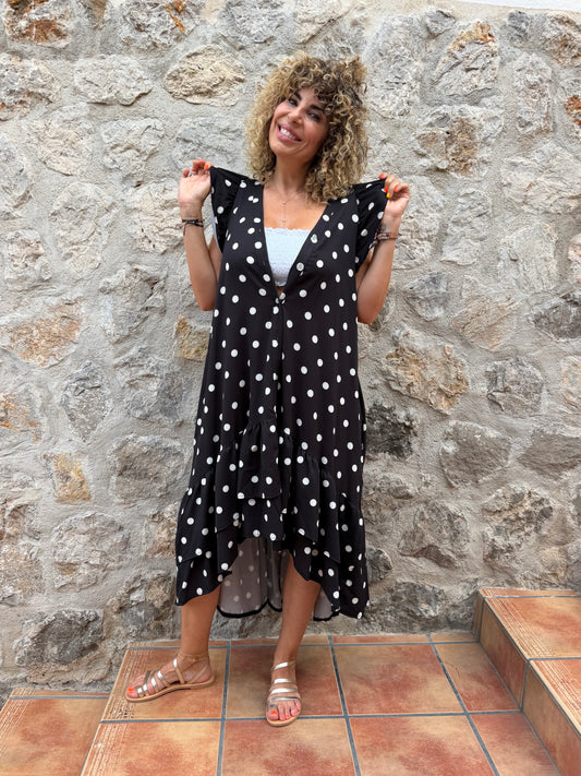 VESTIDO DE TOPOS
