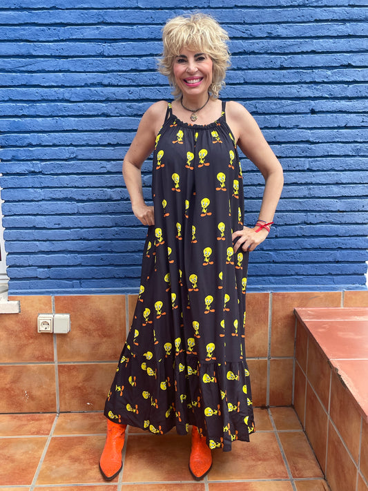 VESTIDO ESTAMPADO PIOLIN