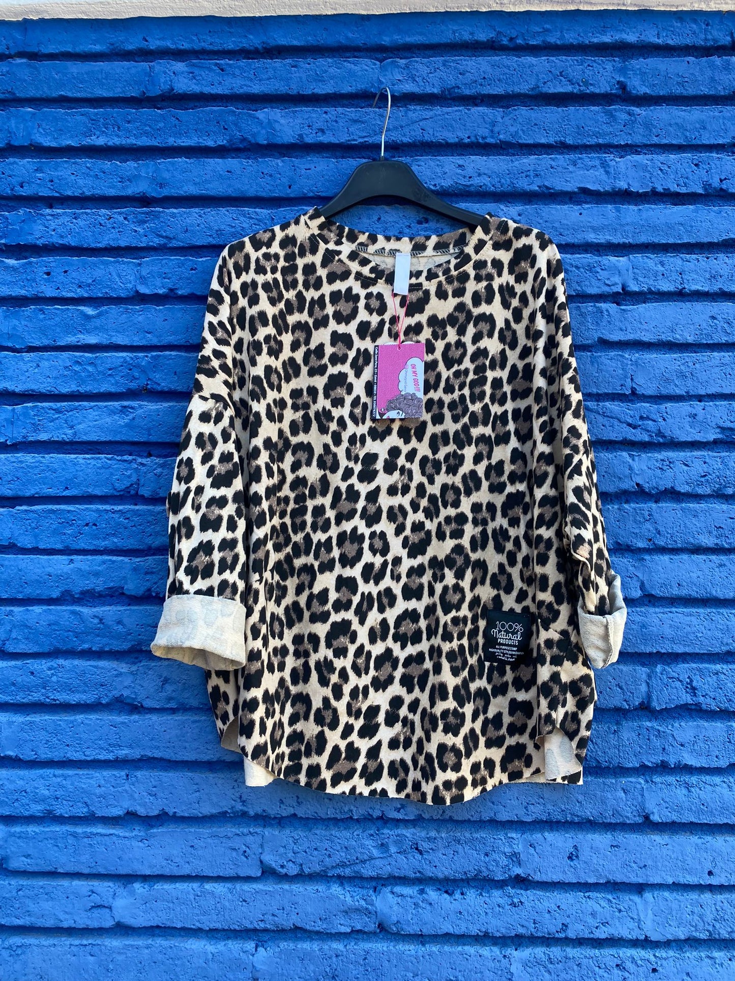 SUDADERA ANIMAL PRINT